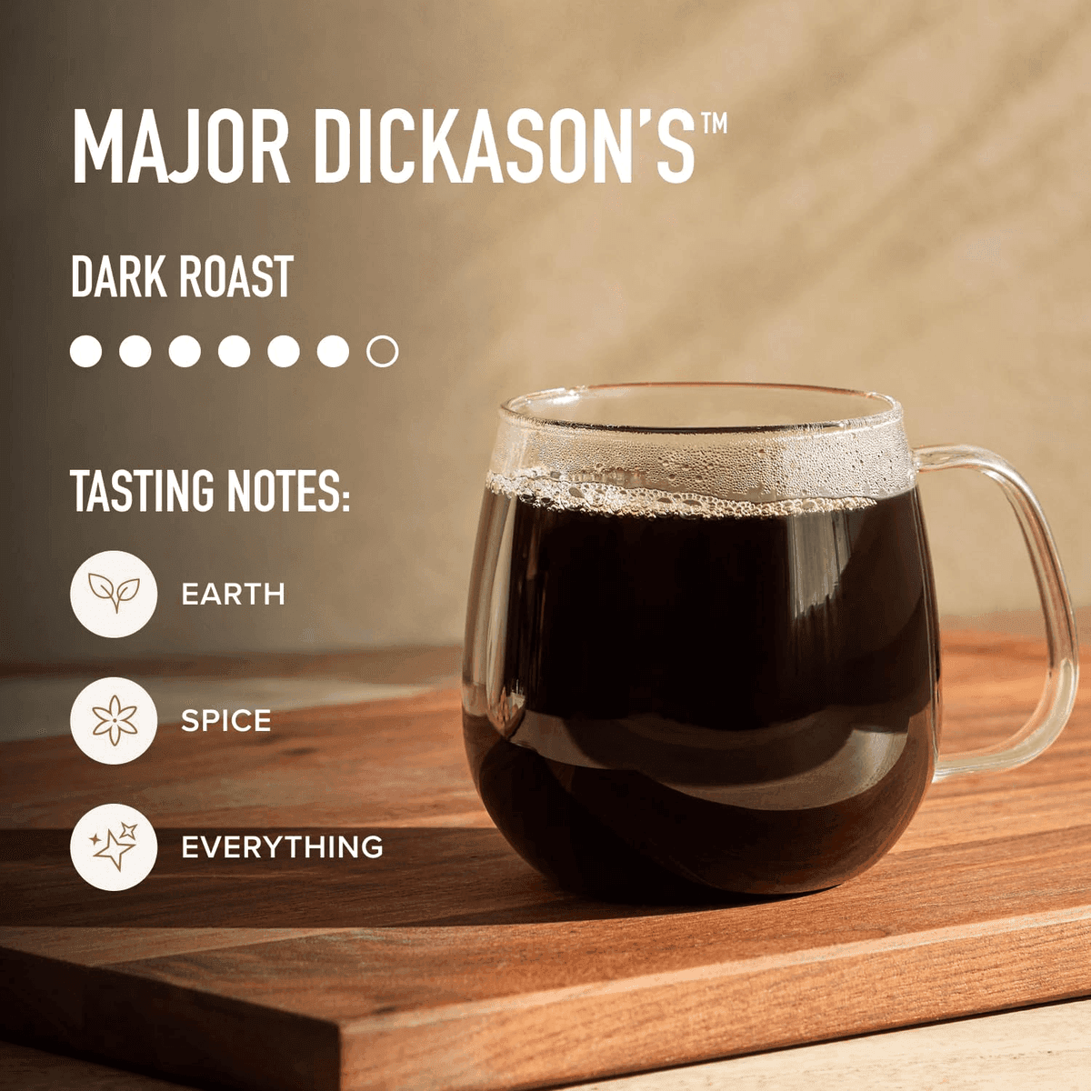 Peet's Major Dickason's Dark Roast Whole Bean Coffee, 18 oz image 5