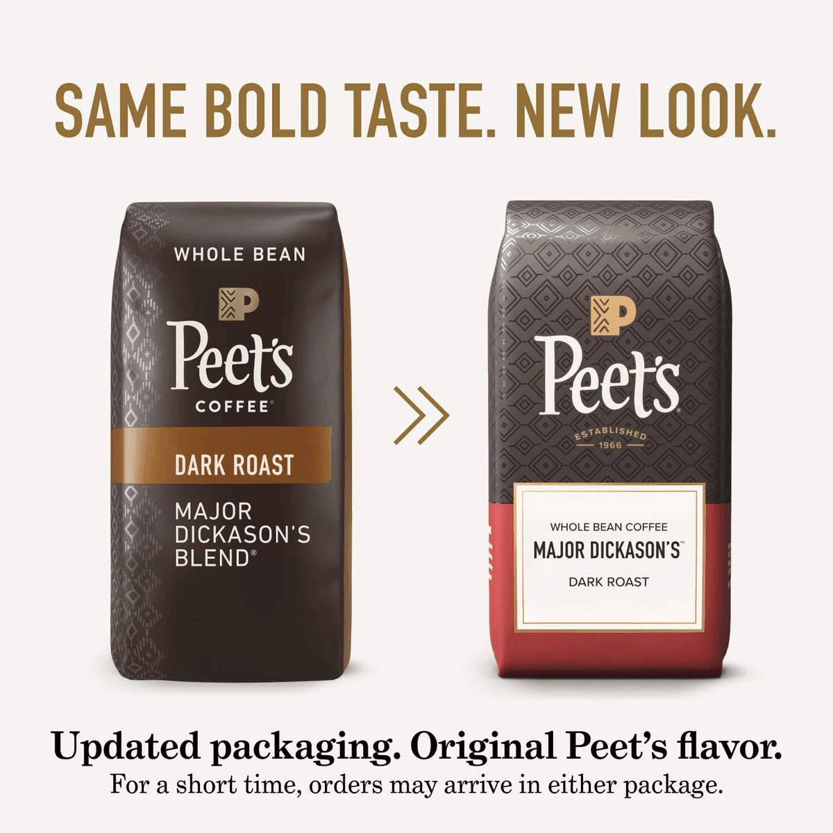 Peet's Major Dickason's Dark Roast Whole Bean Coffee, 18 oz image 4