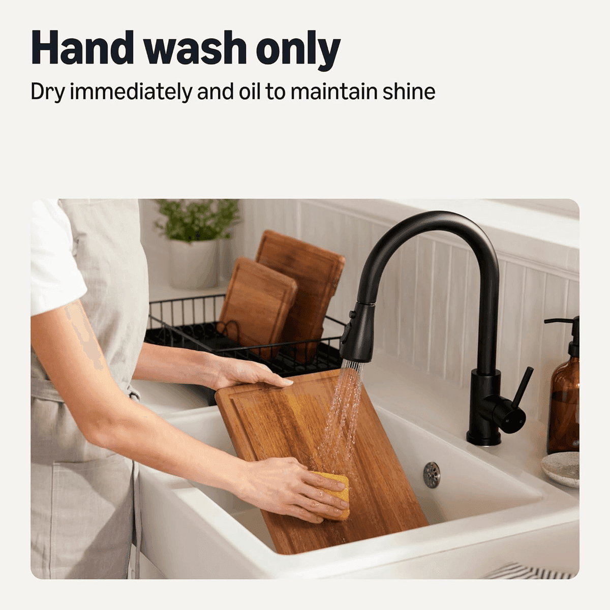 Amazon Basics Acacia Wood Cutting Boards, 3-Piece Set image 4