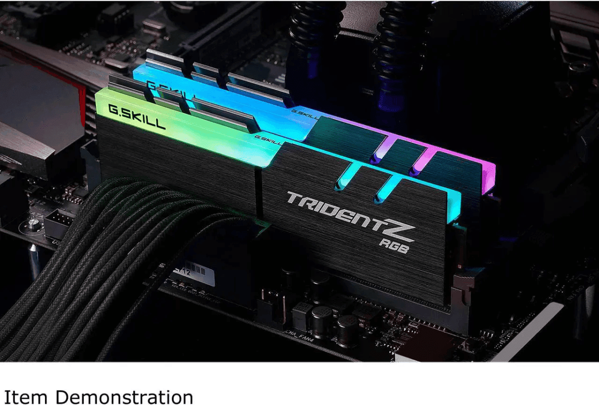 G.SKILL Trident Z RGB 16GB DDR4-3200 Memory Kit for $127.99 with Code image 2