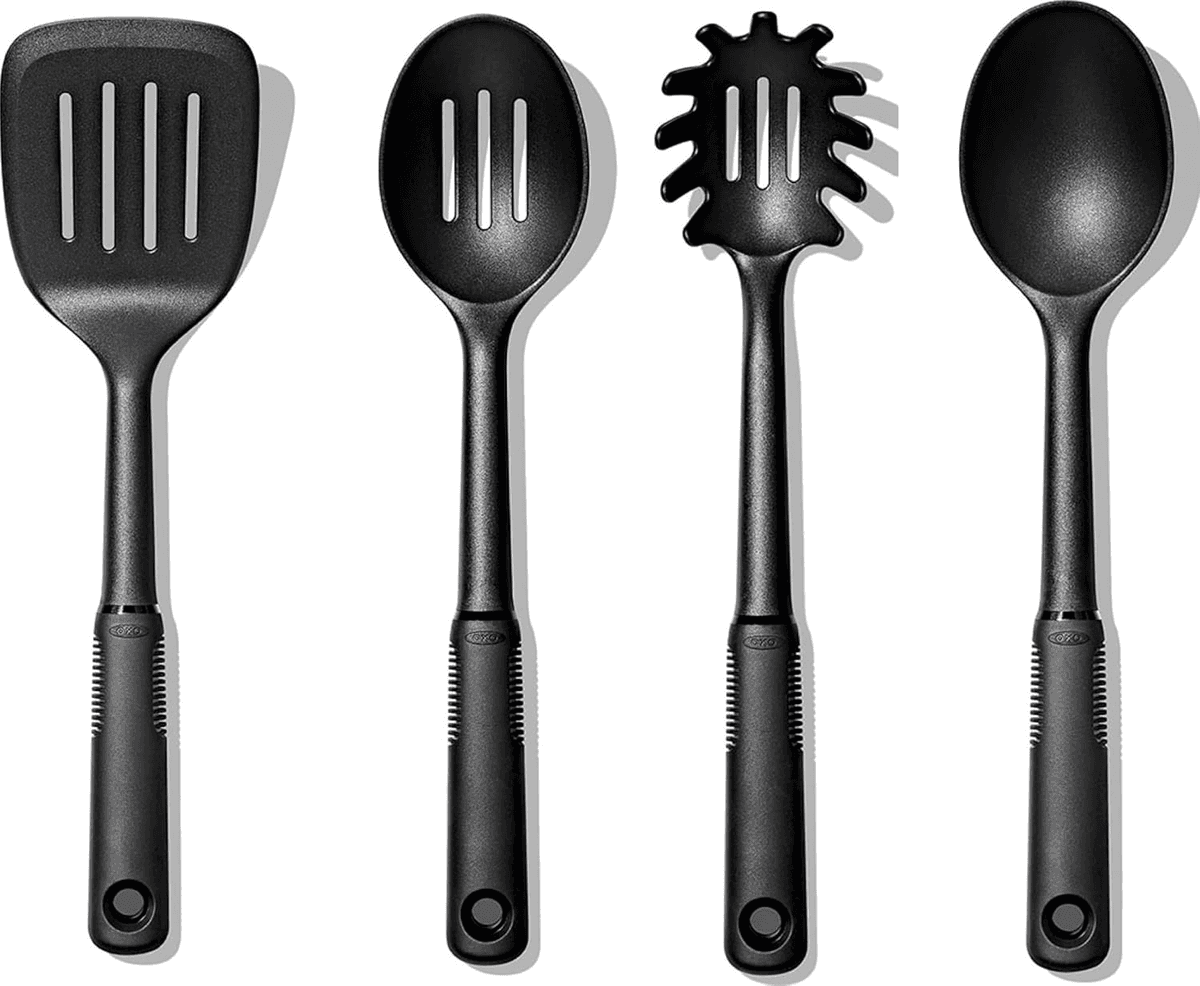 OXO Good Grips 4-Piece Nylon Kitchen Utensil Set for $17.99