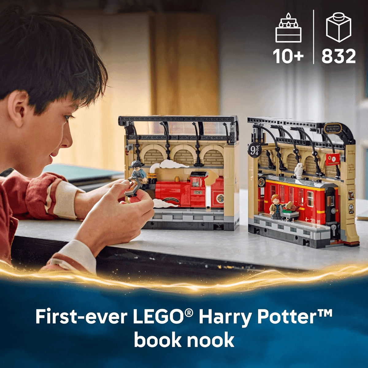 LEGO Harry Potter Hogwarts Express Book Nook 76450 for $76.99 image 2