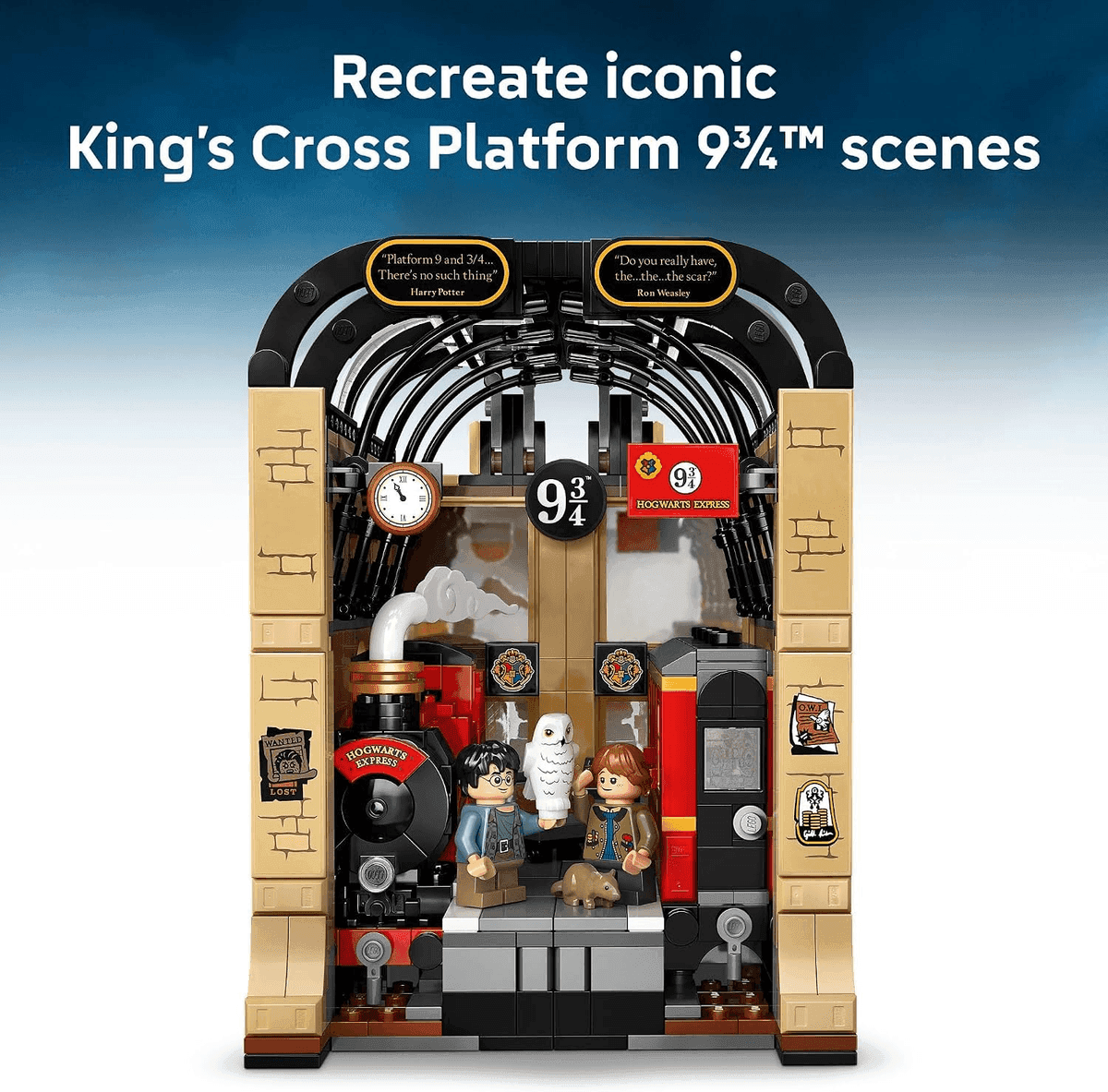 LEGO Harry Potter Hogwarts Express Book Nook 76450 for $76.99 image 3