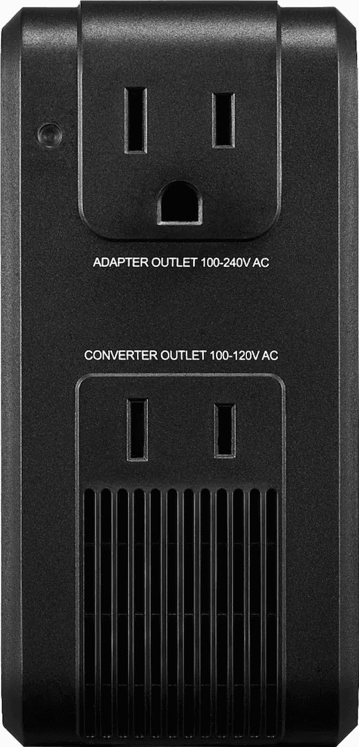 Insignia Travel Adapter and Converter - Black image 2