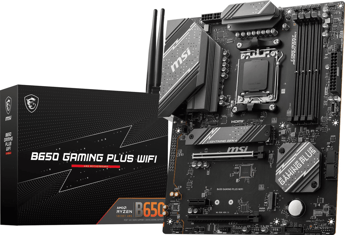 MSI B650 Gaming Plus WiFi AM5 ATX Motherboard image 3