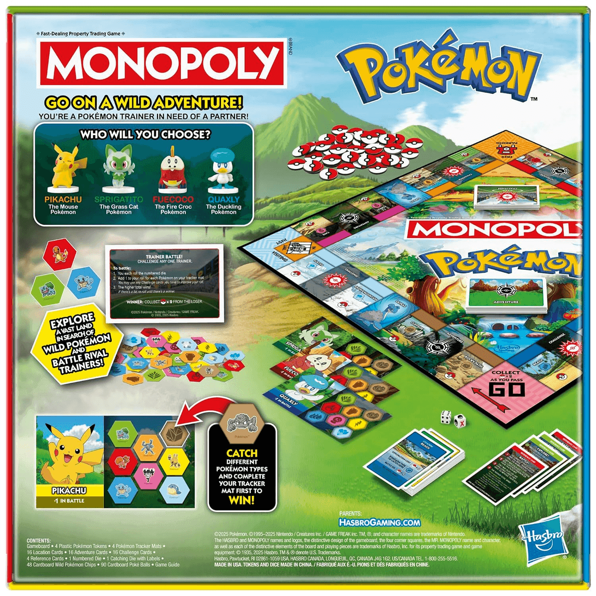 Monopoly Pokémon Edition Board Game image 2