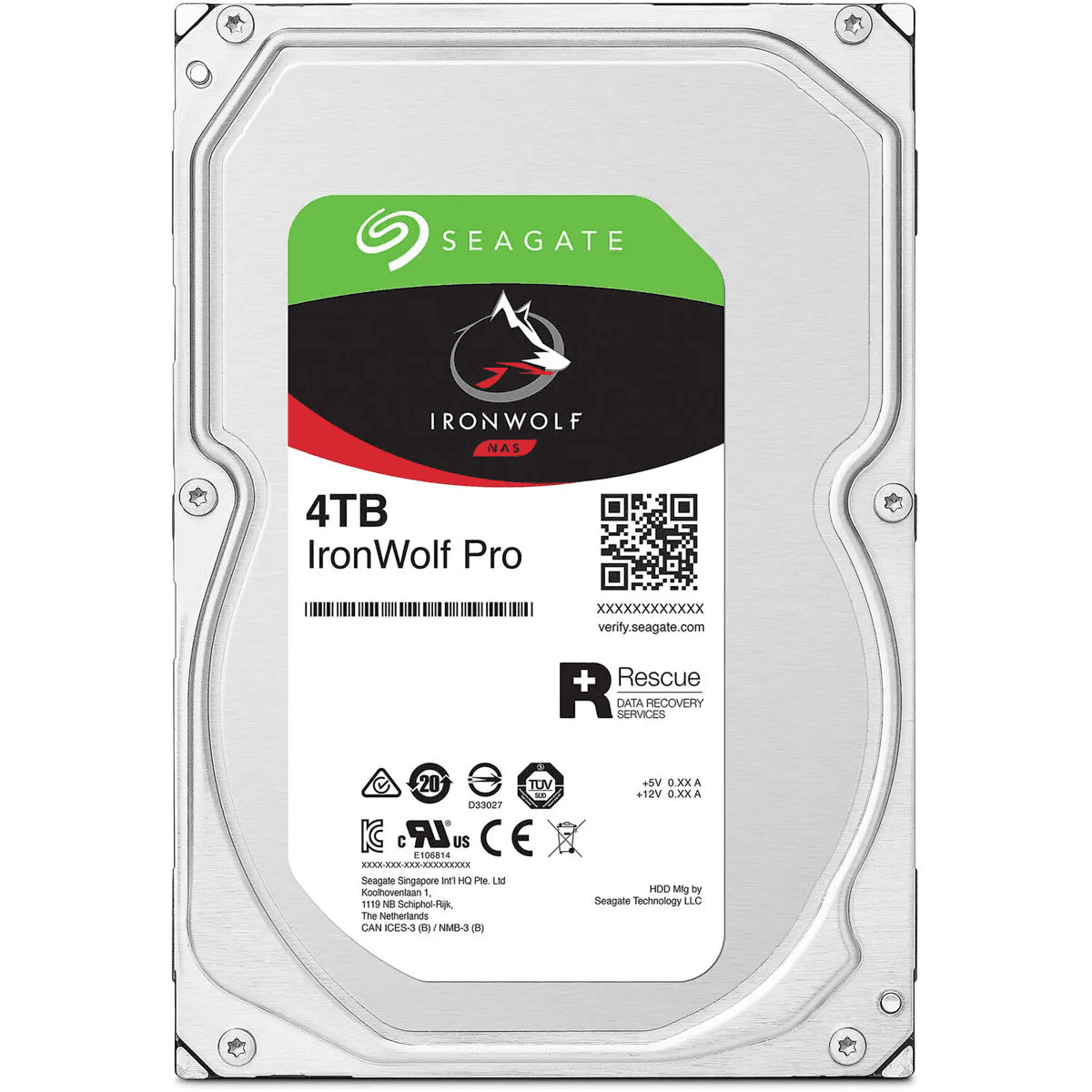 Seagate IronWolf Pro 4TB NAS Hard Drive (ST4000NT001) image 2
