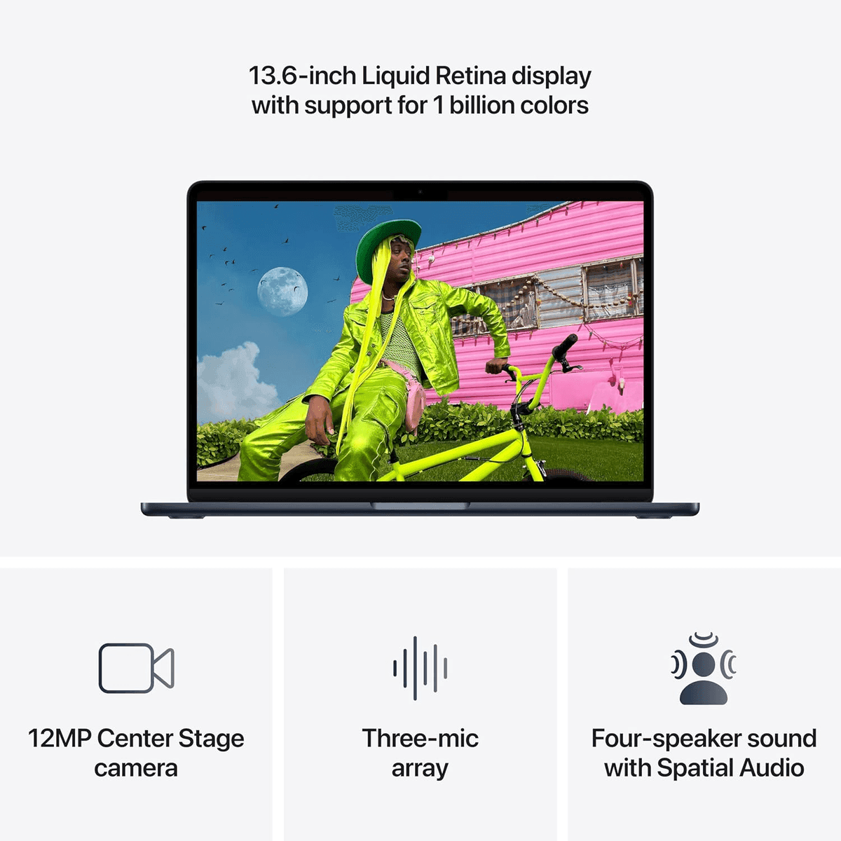 Apple 13-inch MacBook Air M5, 16GB/512GB - Midnight image 4