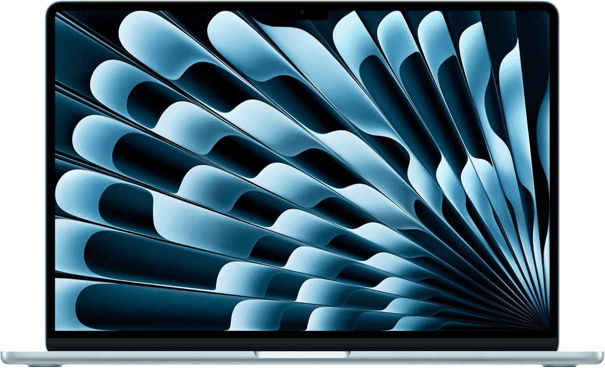 Apple 15-inch MacBook Air with M5, 16GB RAM, 1TB SSD - Sky Blue