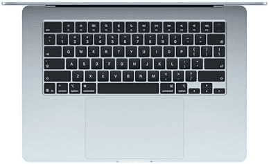 Apple 15-inch MacBook Air with M5, 16GB RAM, 1TB SSD - Sky Blue image 2