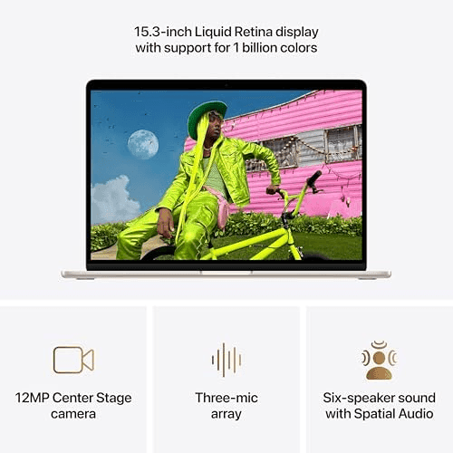 Apple 2026 MacBook Air 15-inch M5, 16GB/512GB, Starlight image 5