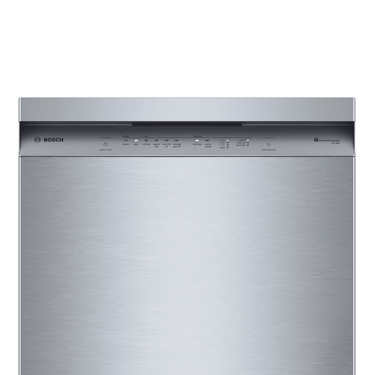 Bosch 300 Series 24-inch Front-Control Dishwasher with Third Rack - Stainless Steel image 4