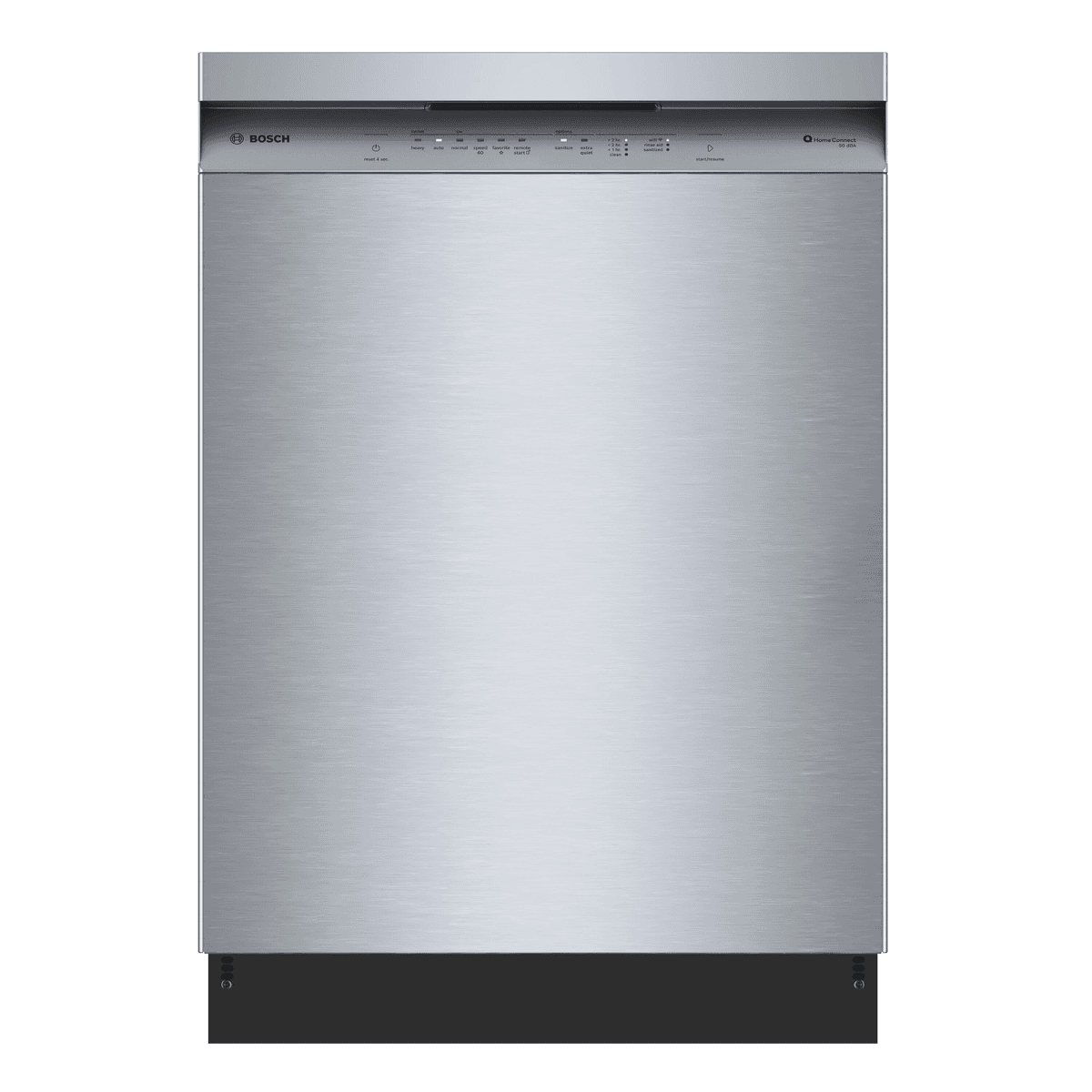 Bosch 300 Series 24-inch Front-Control Dishwasher with Third Rack - Stainless Steel