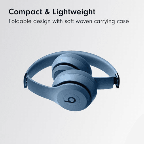 Beats Solo 4 Wireless On-Ear Headphones, Slate Blue image 5