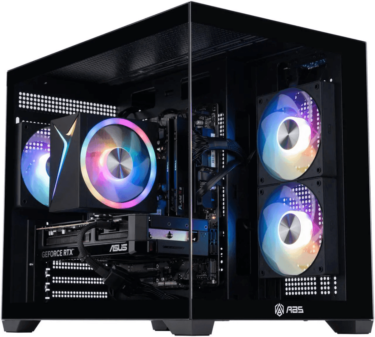 ABS Flux II Aqua i7-14700F RTX 5070 Gaming PC