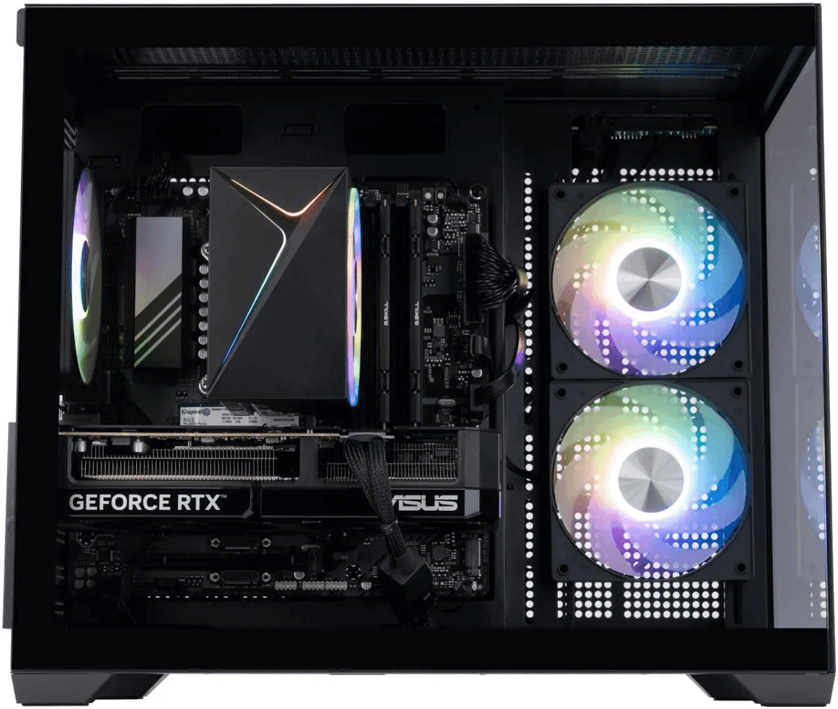 ABS Flux II Aqua i7-14700F RTX 5070 Gaming PC image 3