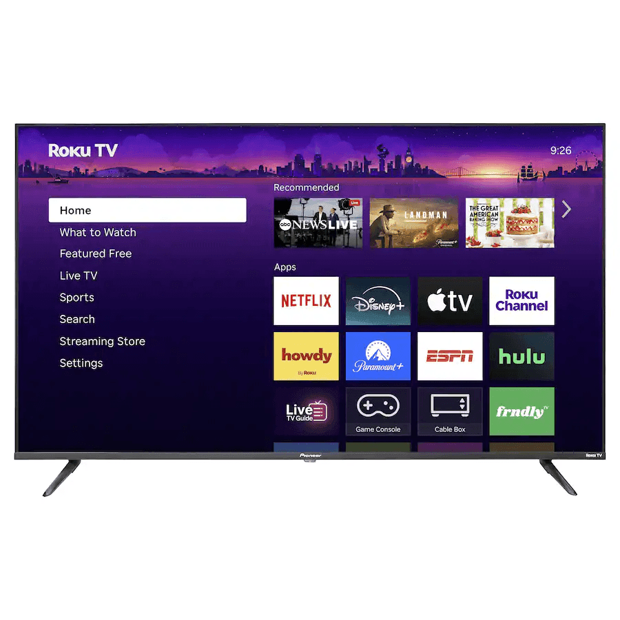 Pioneer 55-Inch 4K UHD LED Roku Smart TV