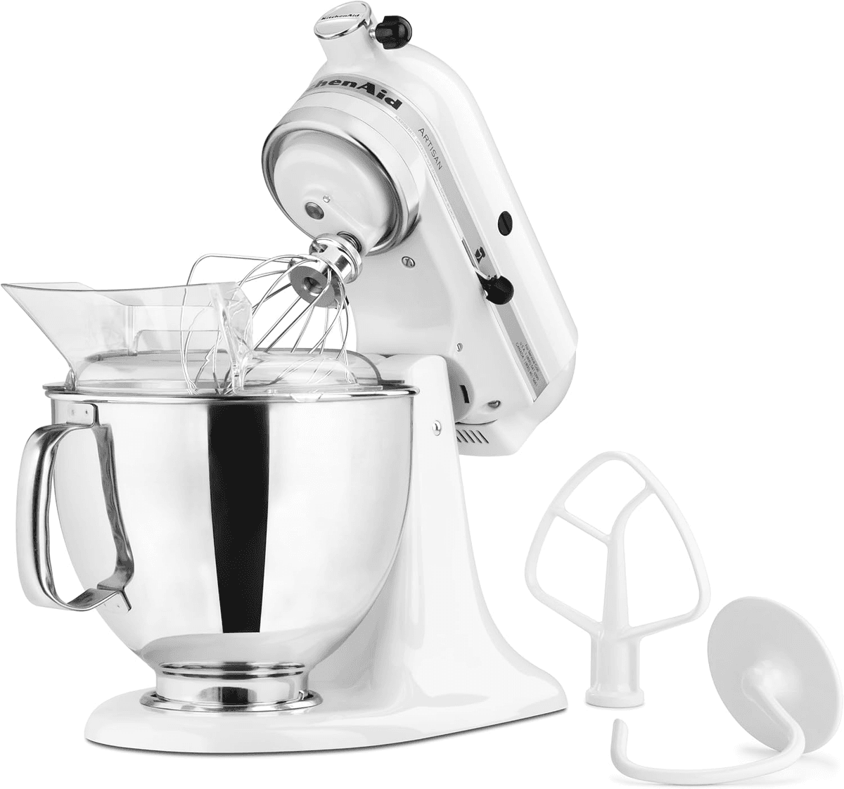 KitchenAid Artisan KSM150PS 5-Quart Tilt-Head Stand Mixer - White image 2