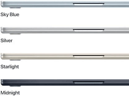 Apple 2026 MacBook Air 13-inch M5, 24GB RAM, 1TB SSD - Midnight image 3