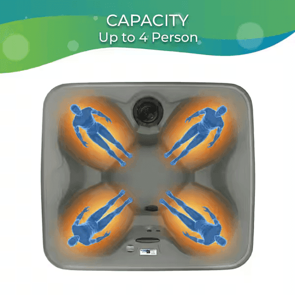 Lifesmart LS100DX 4-Person 20-Jet Plug-and-Play Spa image 3