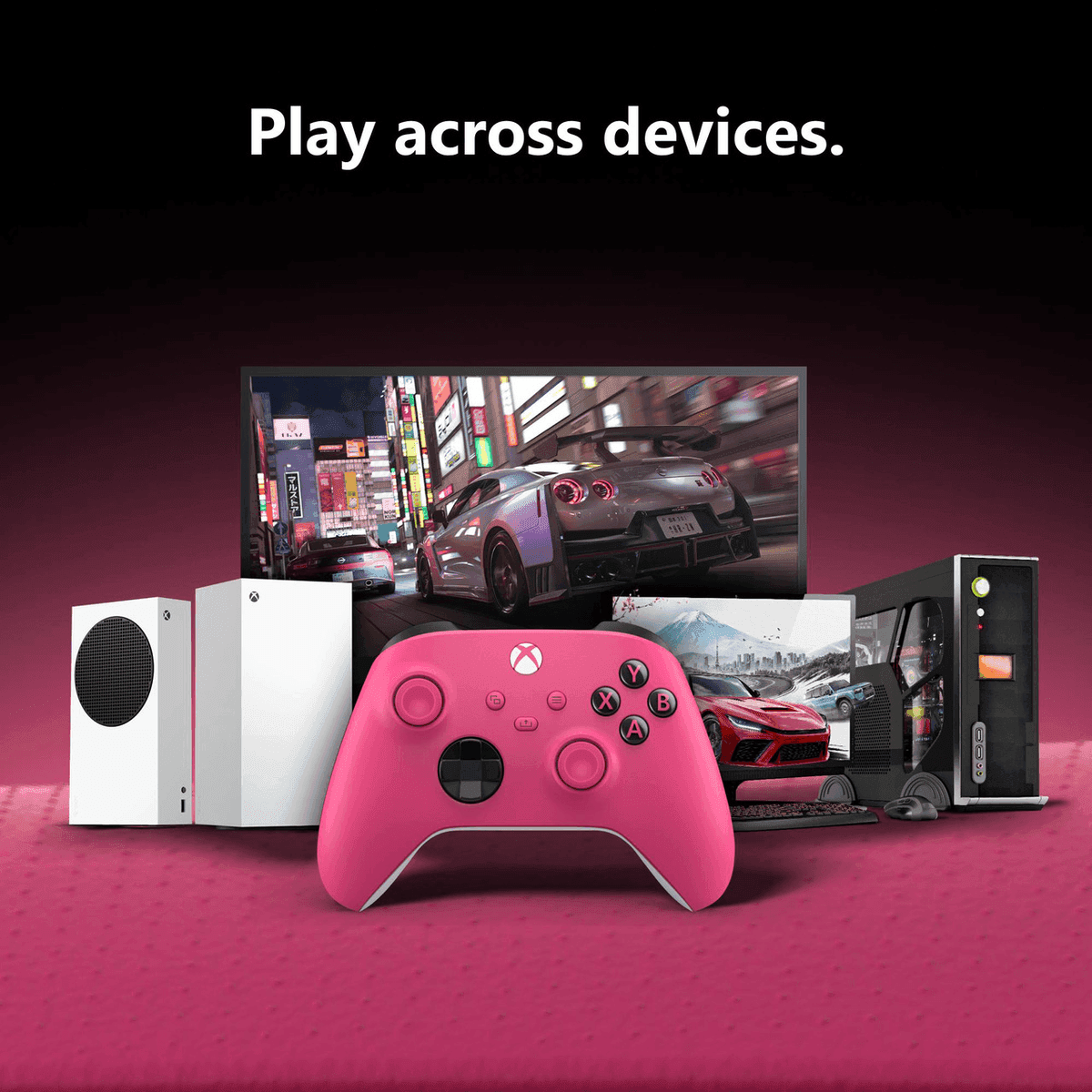 Microsoft Xbox Wireless Controller, Deep Pink image 3