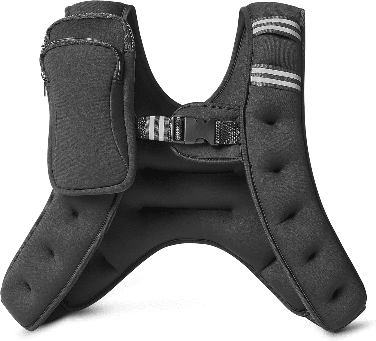 Amazon Basics 12 lb Weighted Vest - Black (Prime Exclusive)