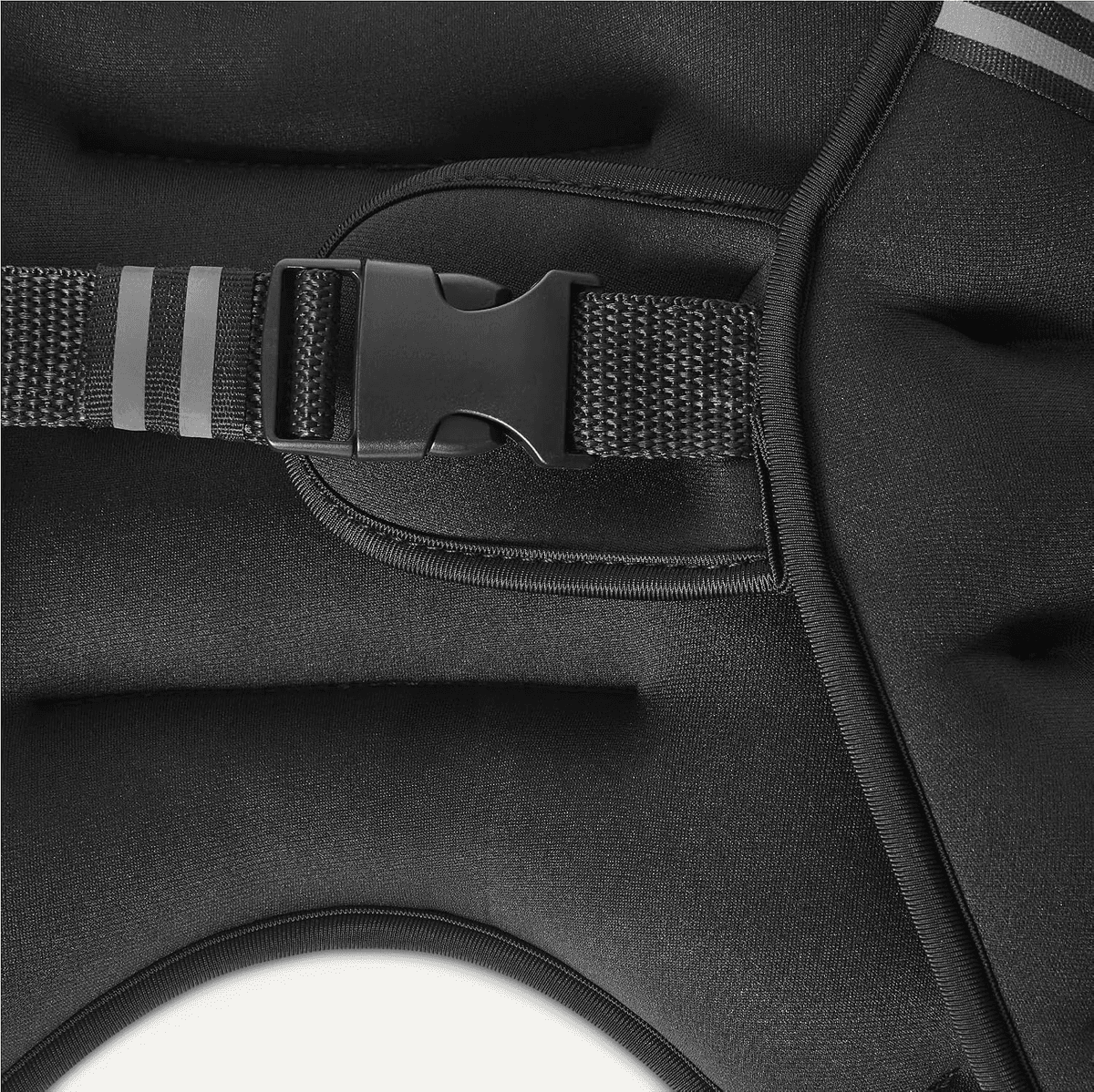 Amazon Basics 12 lb Weighted Vest - Black (Prime Exclusive) image 4