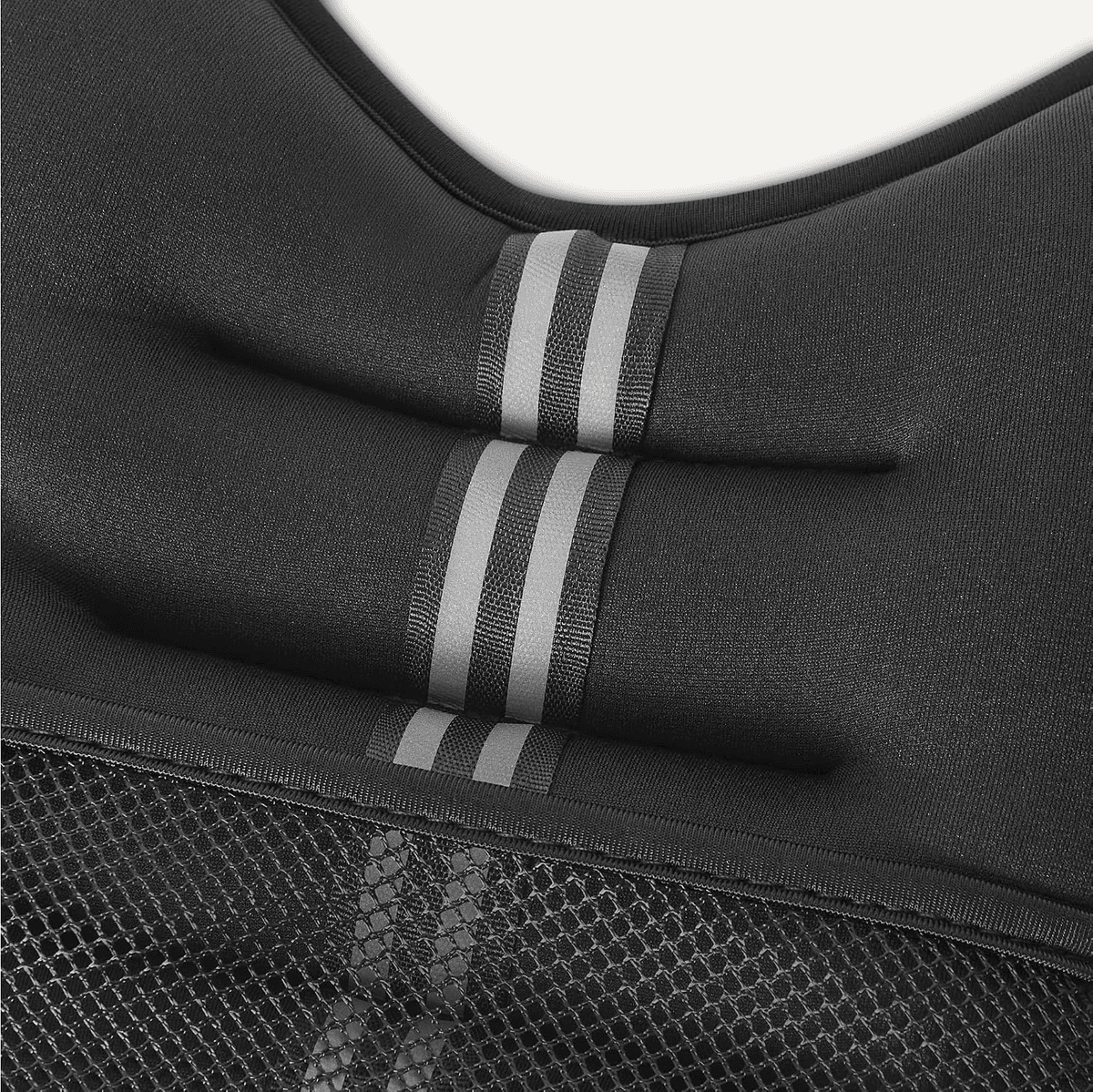 Amazon Basics 12 lb Weighted Vest - Black (Prime Exclusive) image 3