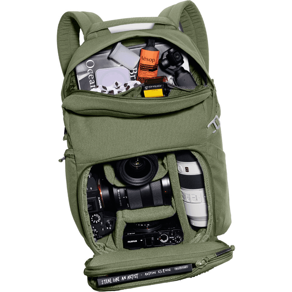 Brevite The Jumper 22L Camera Backpack in Pine Green image 2