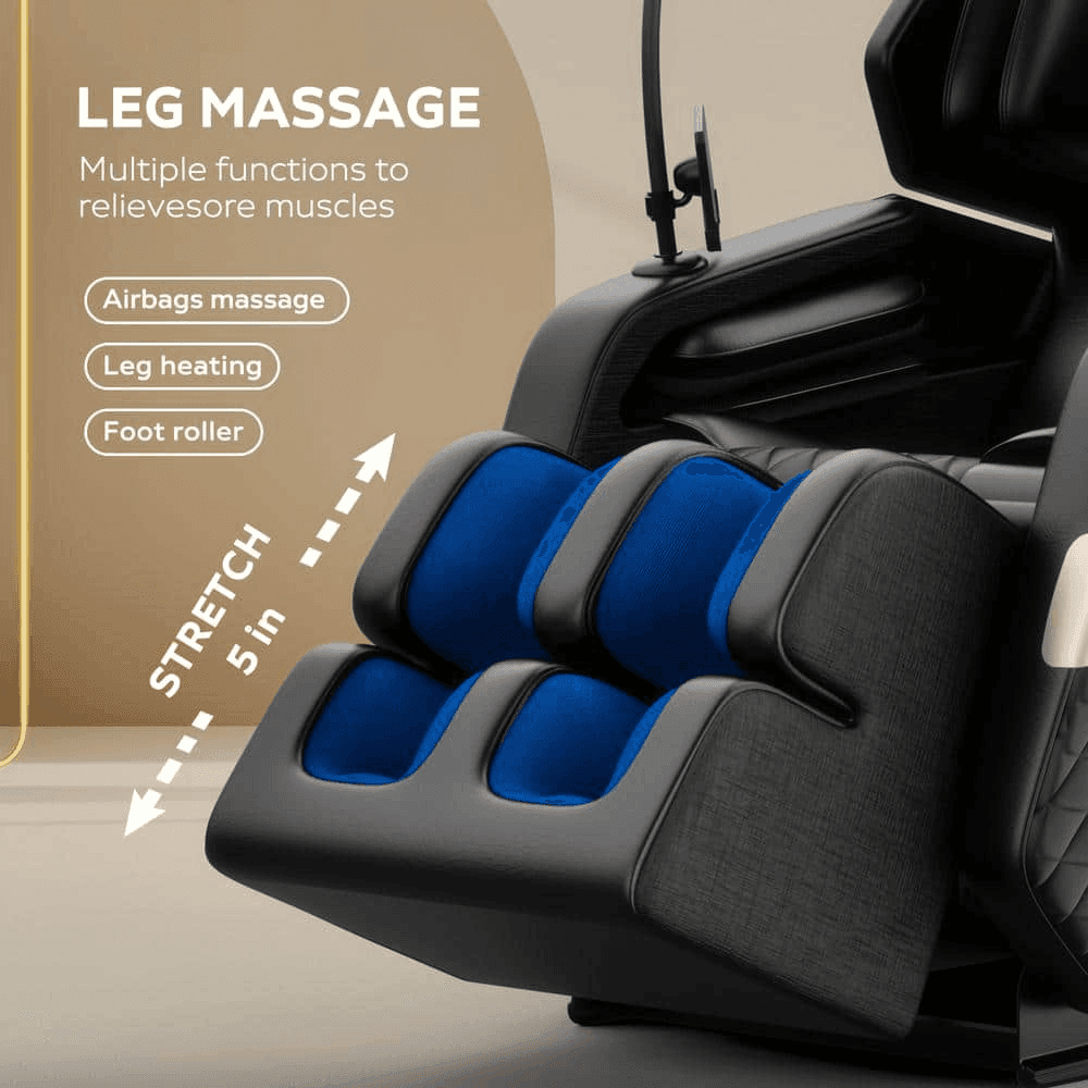 Noble House Vystan Zero-Gravity Massage Chair with Heat and Bluetooth image 5