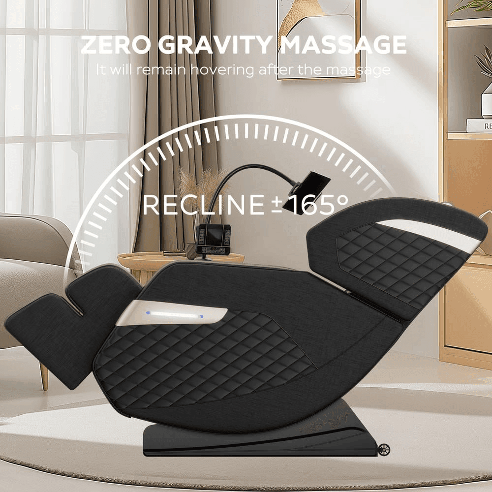 Noble House Vystan Zero-Gravity Massage Chair with Heat and Bluetooth image 2