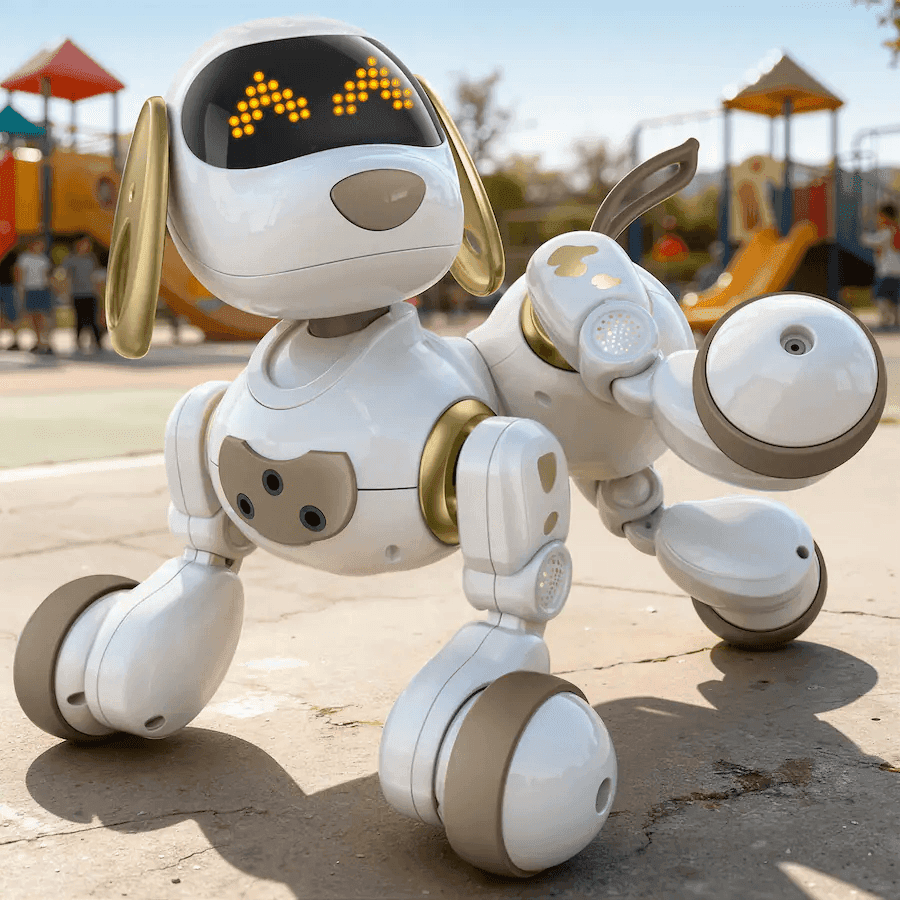 Ruko 18011 Smart Robot Dog Toy with Remote & Gesture Control