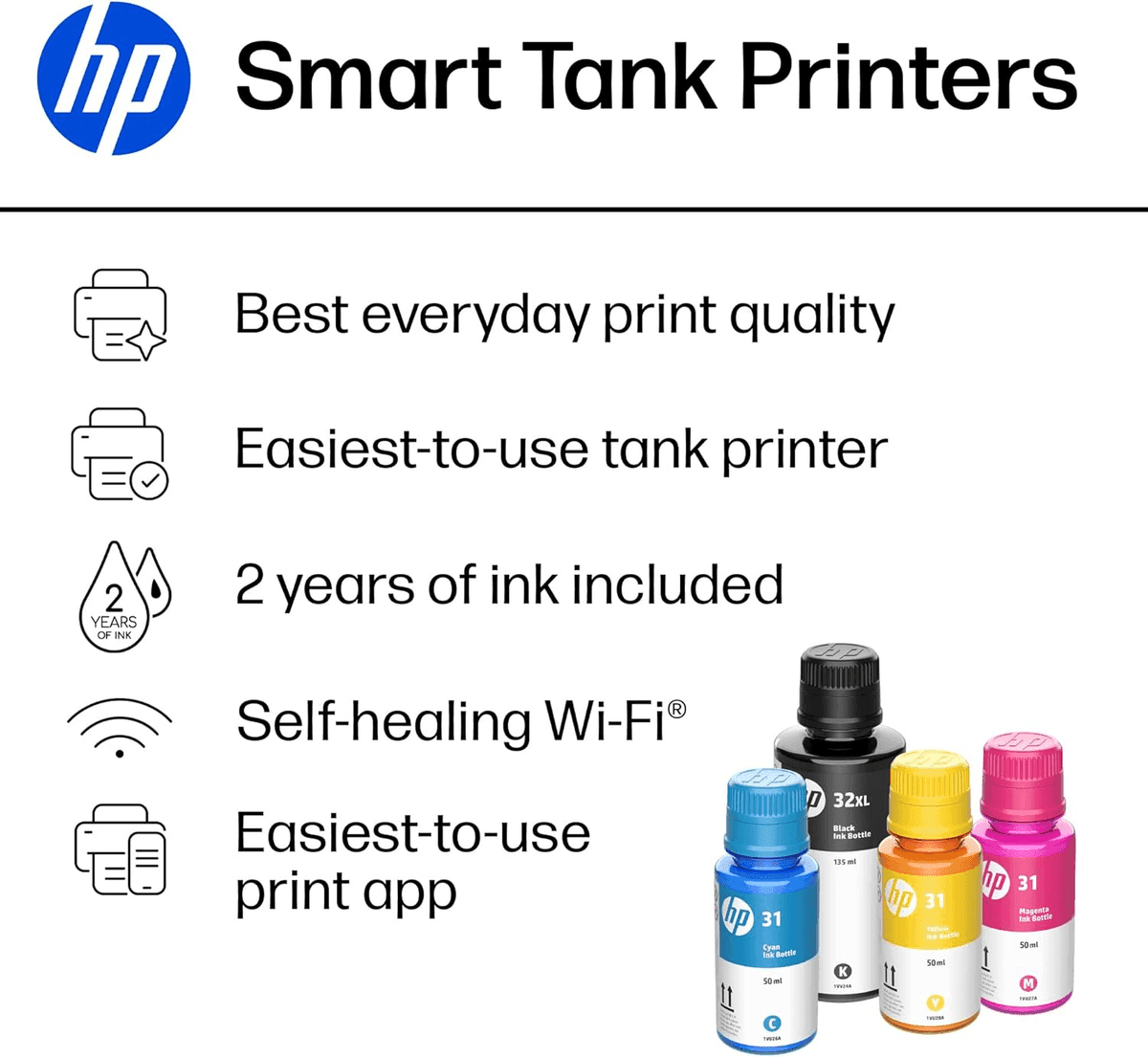 HP Smart Tank 5103 Wireless All-in-One Ink Tank Printer image 2