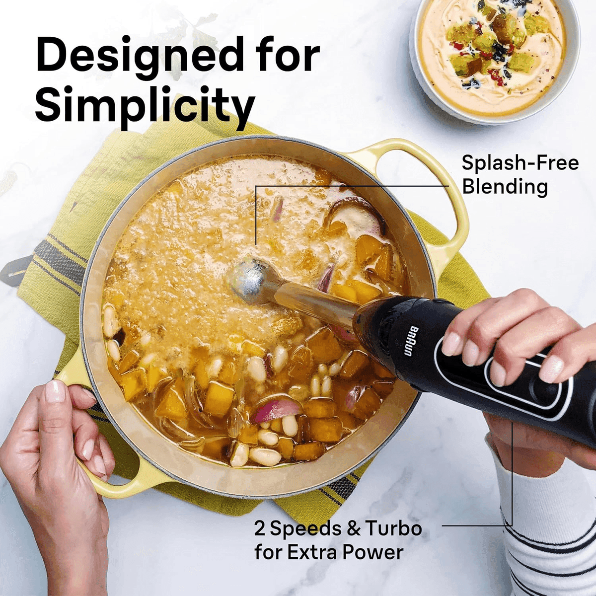 Braun MultiQuick 5 Hand Blender with Beaker and Whisk image 3