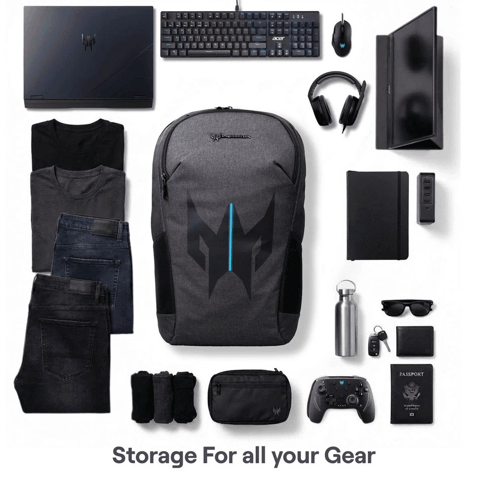 Acer Predator Flux Backpack for Up to 16-Inch Laptops image 2