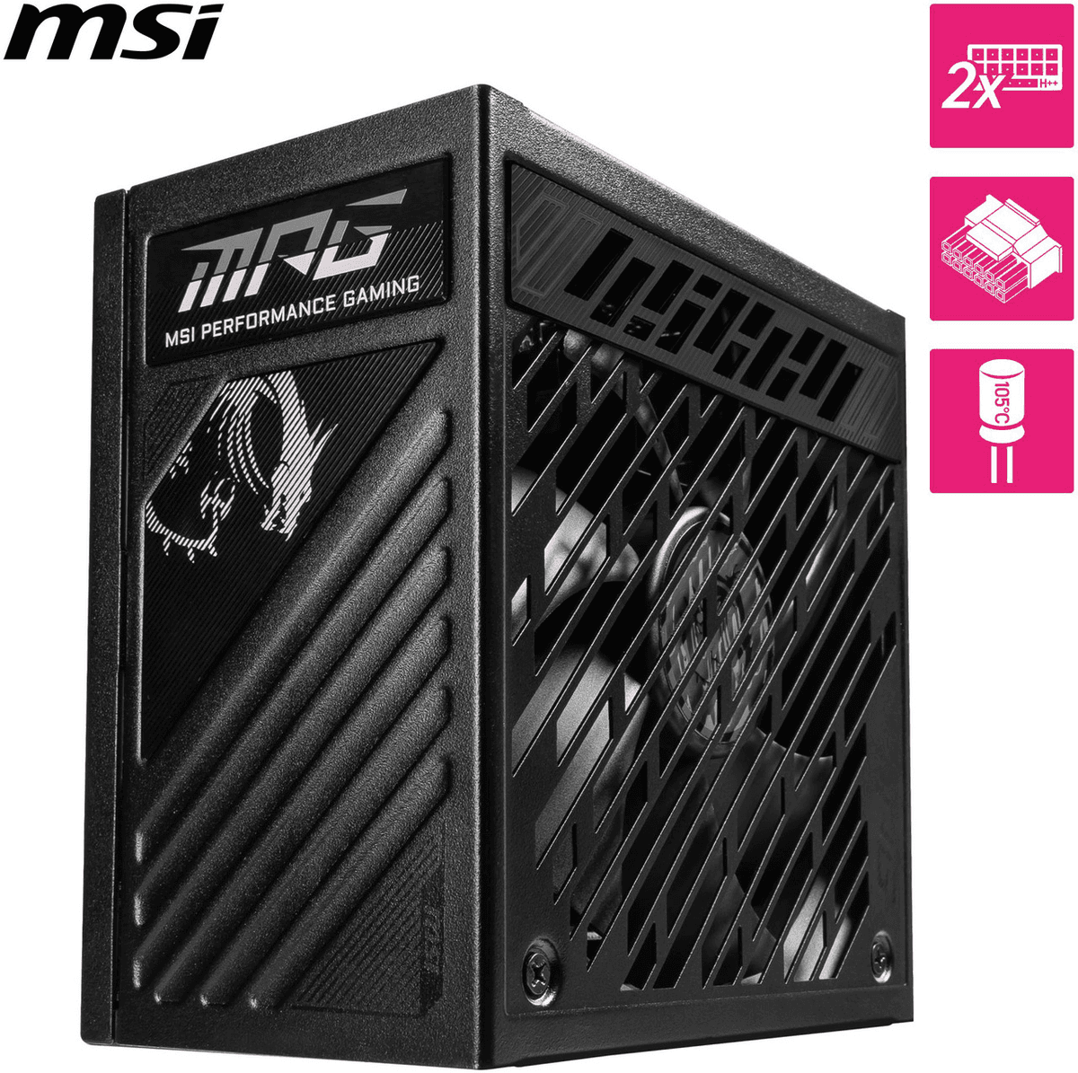 MSI MPG A1000GS PCIE5 II 1000W Modular Power Supply image 3