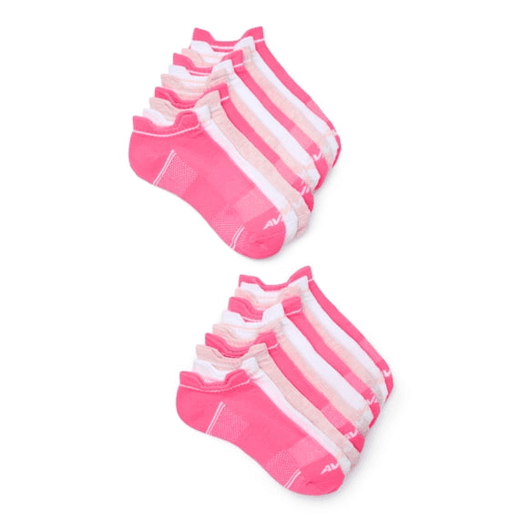 Avia Women's Performance Cushioned Low-Cut Socks, 10-Pack