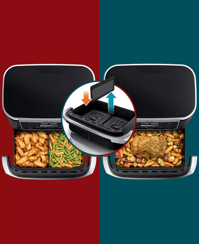 Ninja Foodi DualZone FlexBasket 7-Qt. Air Fryer DZ071 image 2