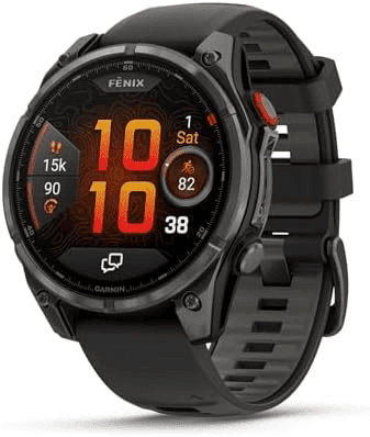 Garmin fēnix® 8 Pro, 51mm, AMOLED Display, Premium Connected Multisport GPS Smartwatch, inReach® Technology, Sapphire, Carbon Gray DLC Titanium wit... image 2