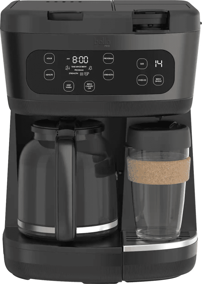 [60% Off] bella PRO MultiBrew 12-Cup & Single-Serve Coffee Maker