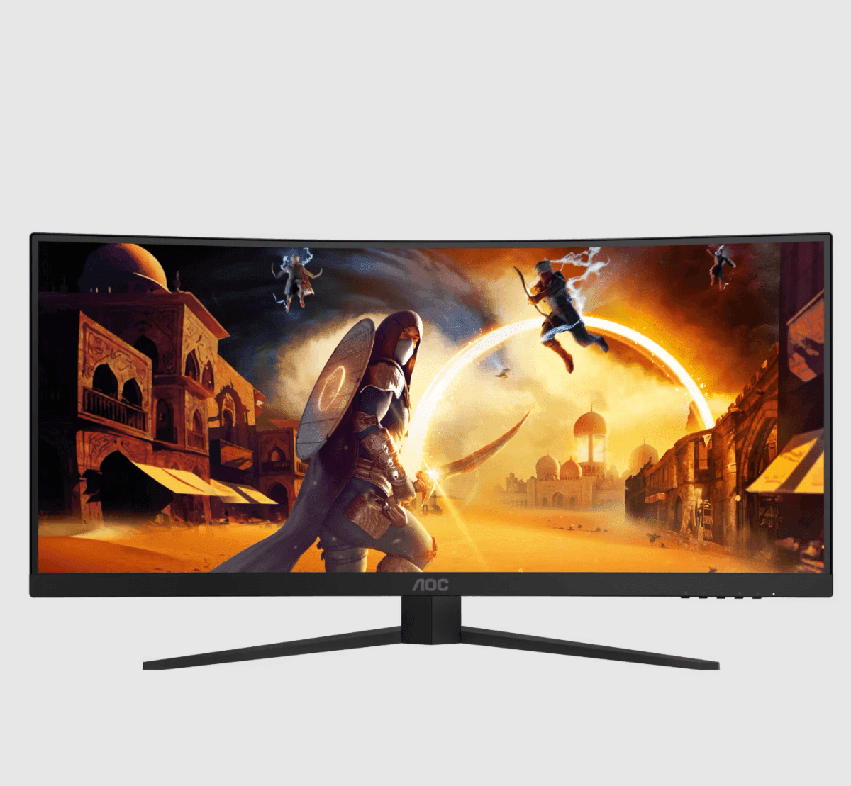AOC CU34G4HV 34-Inch 200Hz Curved Ultrawide Gaming Monitor image 2
