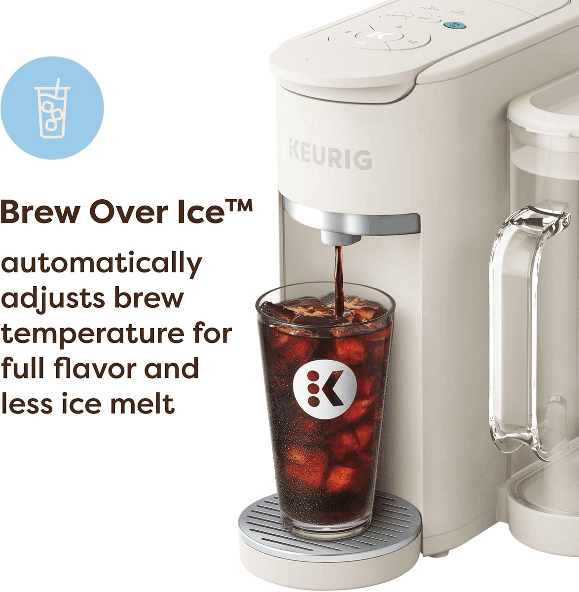 [Prime] Keurig K-Supreme Gen2 Hot & Iced Coffee Maker - Warm Stone image 3