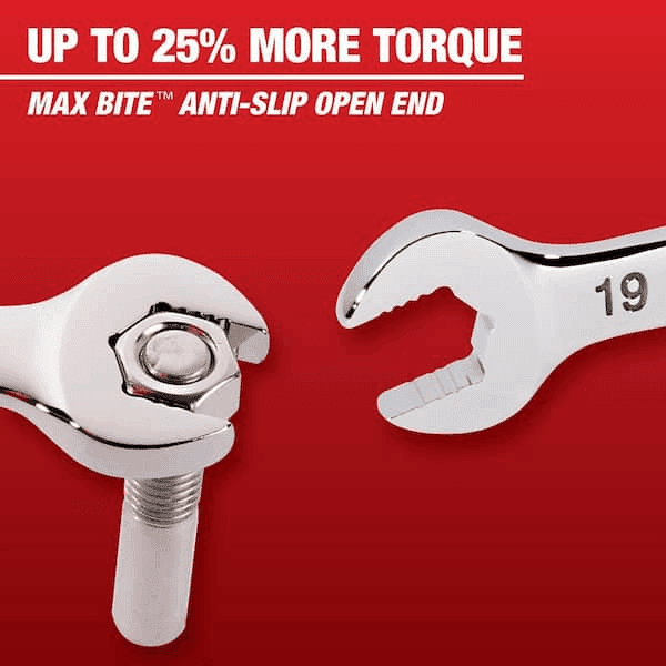 Milwaukee 15-Piece Metric Flex-Head Ratcheting Wrench Set image 5