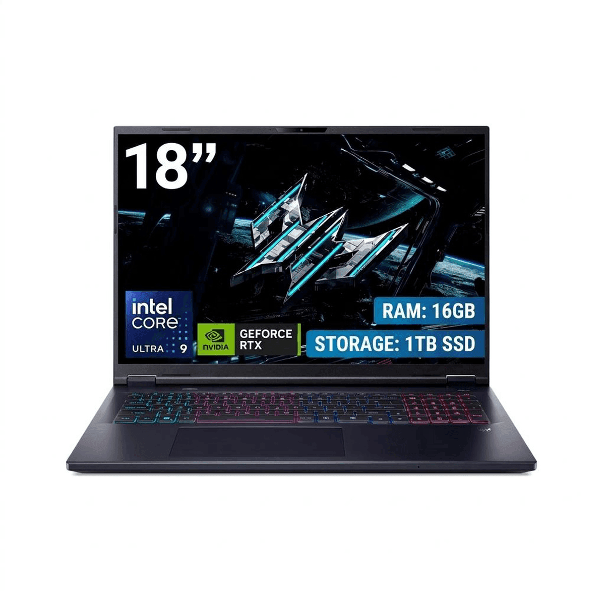 Acer Predator Helios Neo 18 AI Gaming Laptop with RTX 5070 Ti
