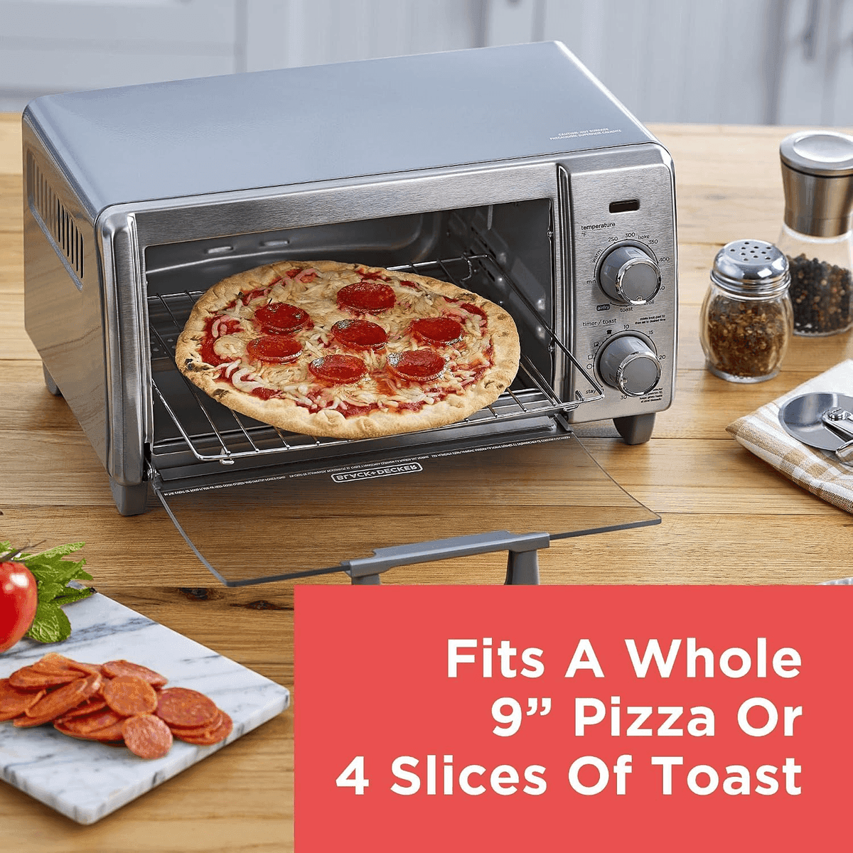 [Prime] BLACK+DECKER 4-Slice Air Fry Toaster Oven image 4