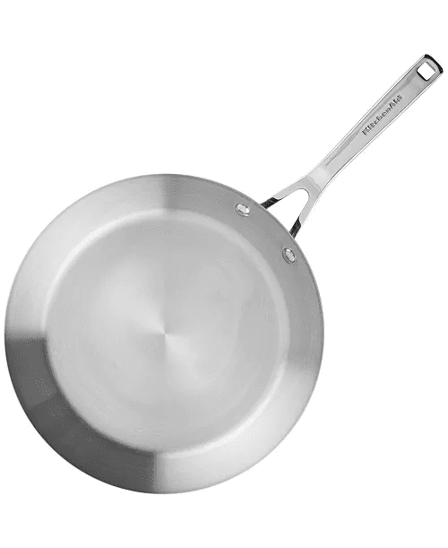 KitchenAid 3-Ply Base Stainless Steel 11-Piece Cookware Set image 3