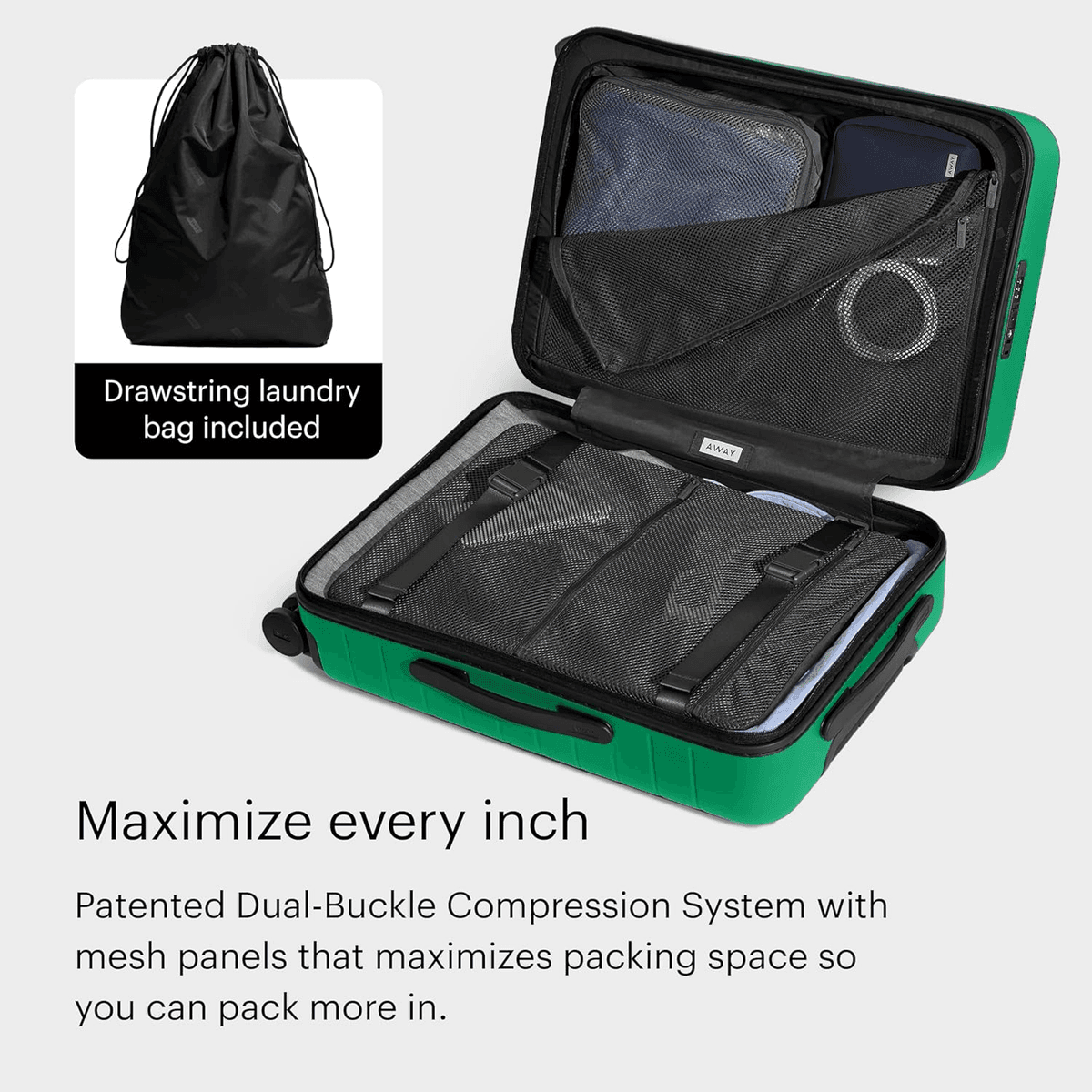 [Prime] Away Bigger Carry-On 23-Inch Suitcase - Palm Green image 5