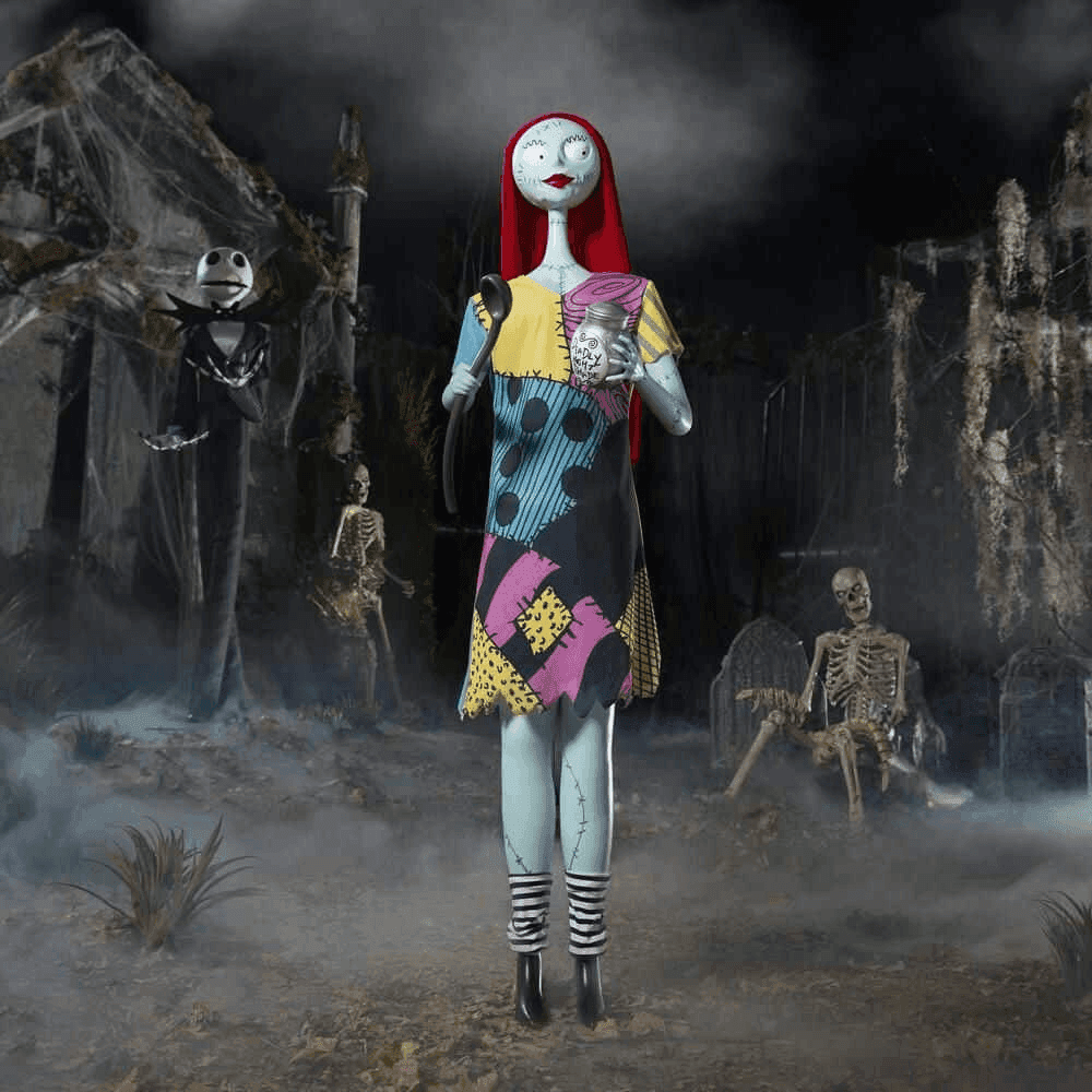 Disney 6-Foot Animated Sally Halloween Decoration