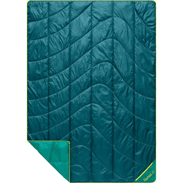 Rumpl Backcountry Puffy Blanket, Sage Green Mint, 1 Person