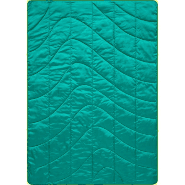Rumpl Backcountry Puffy Blanket, Sage Green Mint, 1 Person image 2